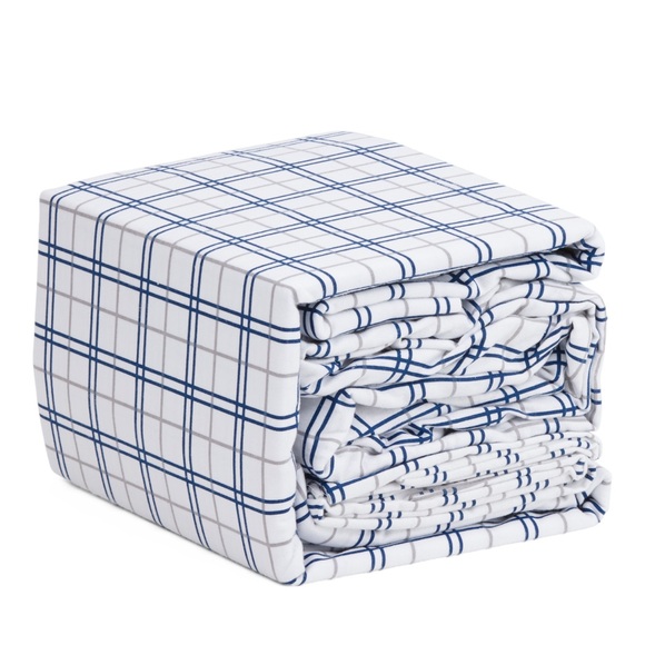 Brooks Brothers Plaid Flannel Sheet Set - Picture 2 of 2
